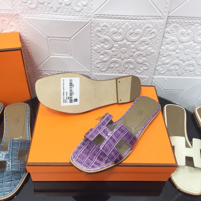 Hermes Slippers